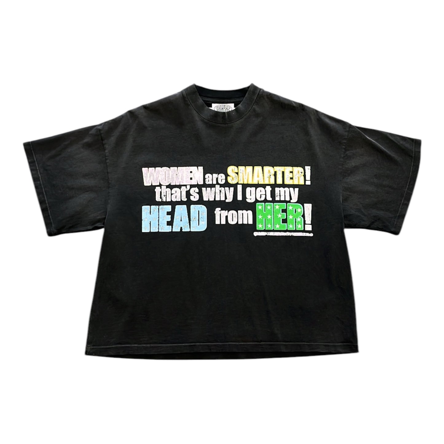 Troubled Humans Head From Her Tee