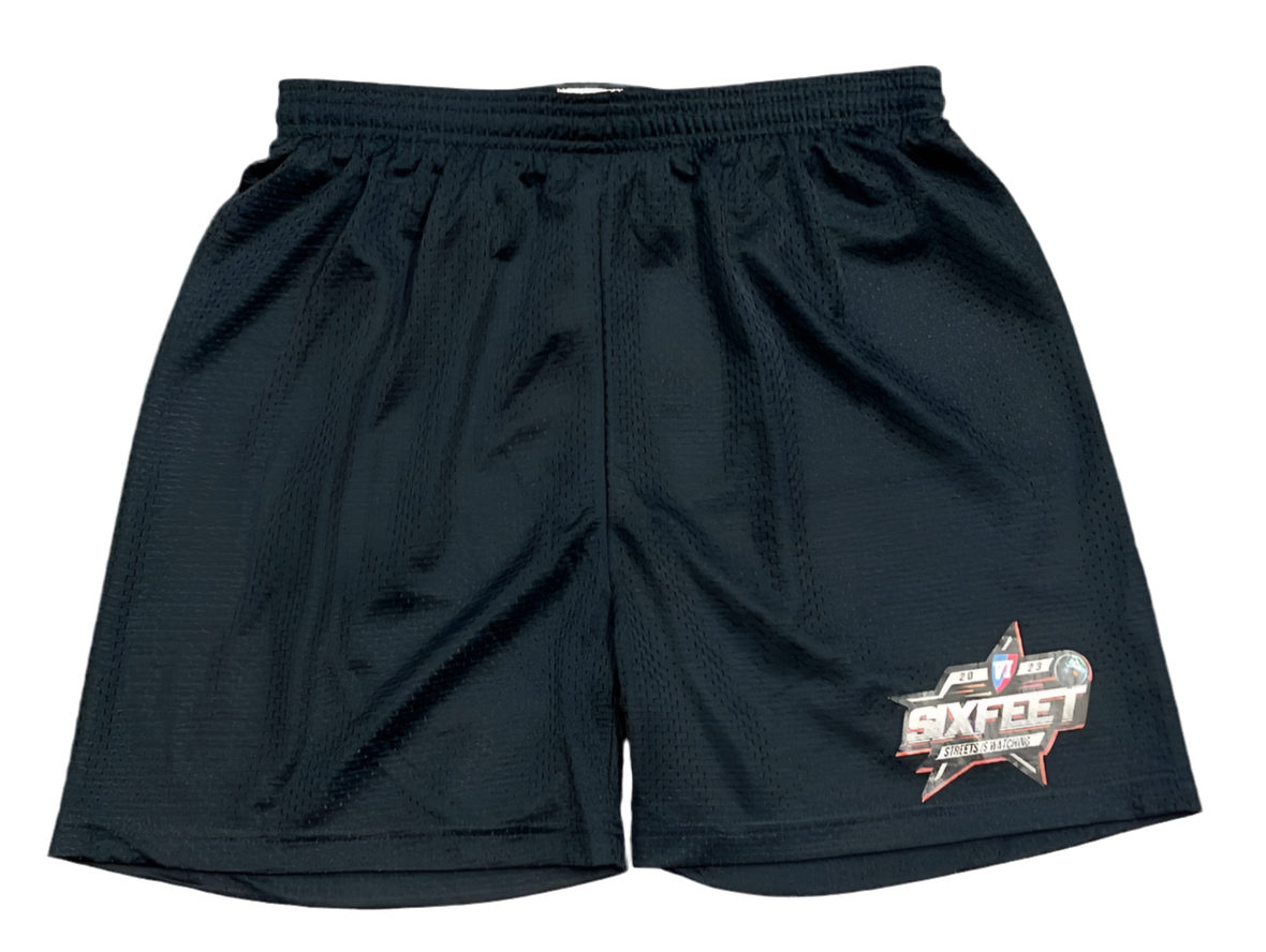 Six Feet Streets Is Watching Mesh Shorts