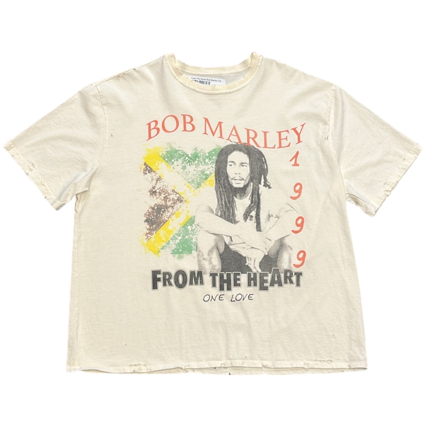 From The Heart Bob Marley Tee