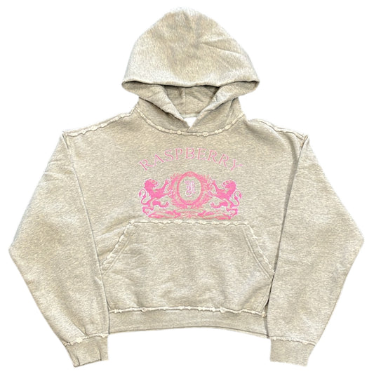 Raspberry Hills Raspberry Crest Hoodie