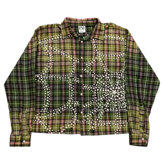 Vale Forever Green Fever Flannel