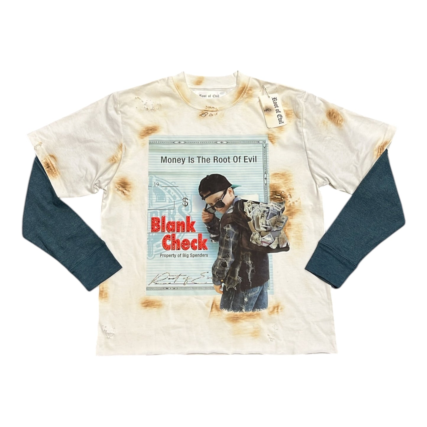 Root Of Evil Money Is The Root Of Evil Longsleeve