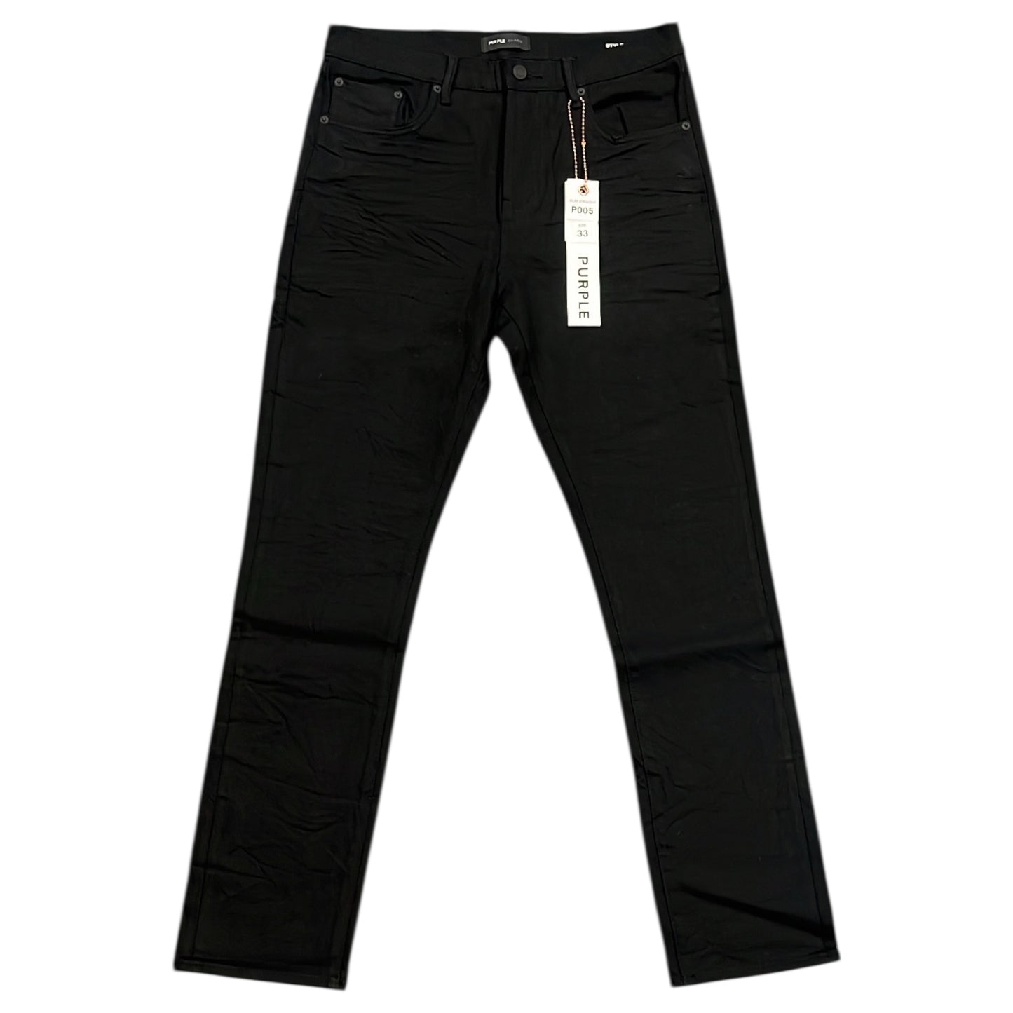 Purple Straight Leg Jeans