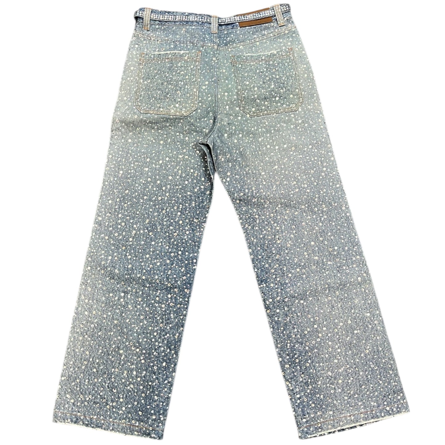 Birth of Royal Child Washed Swarvoski Diamond Jeans