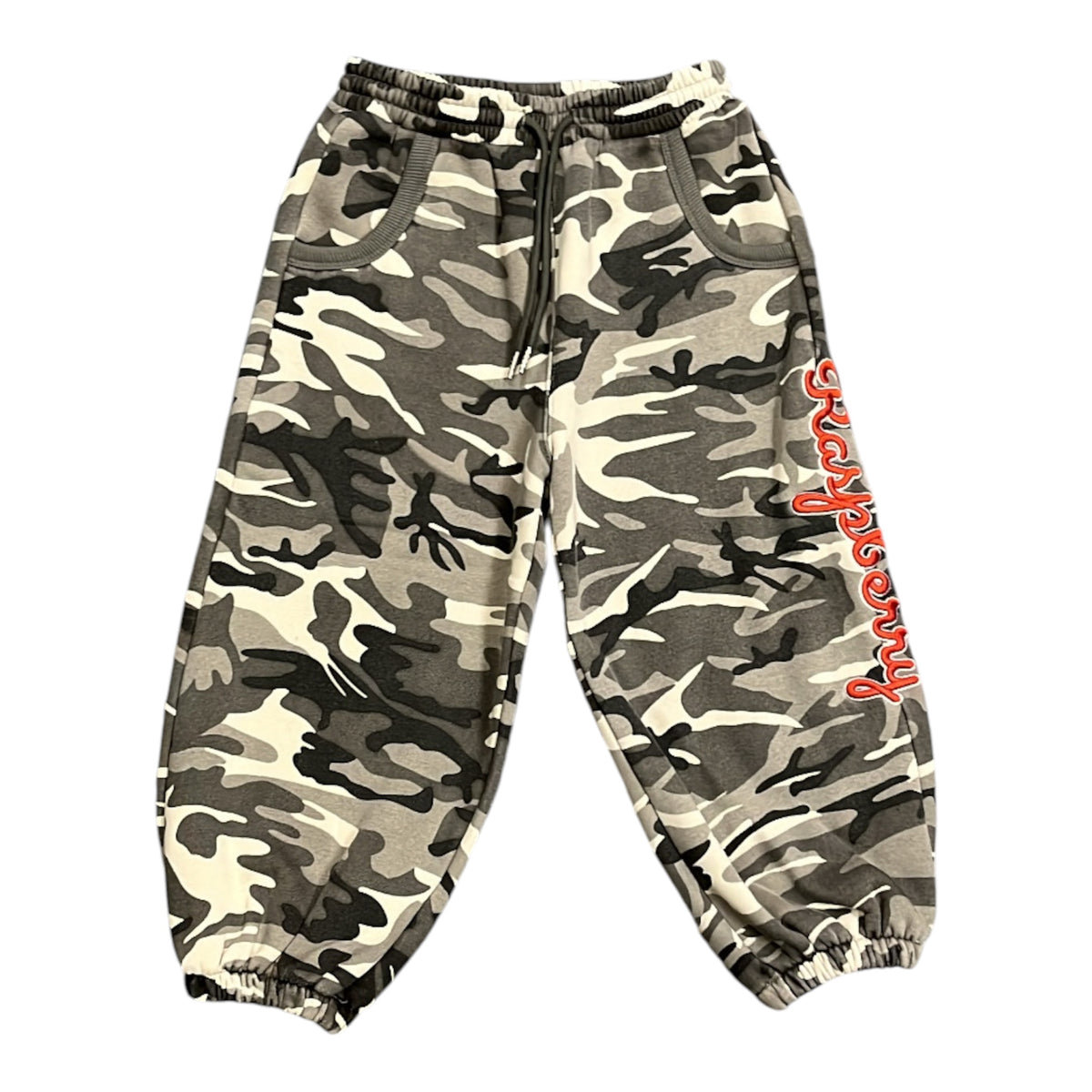 Raspberry Hills Kids Snow Camo Sweats