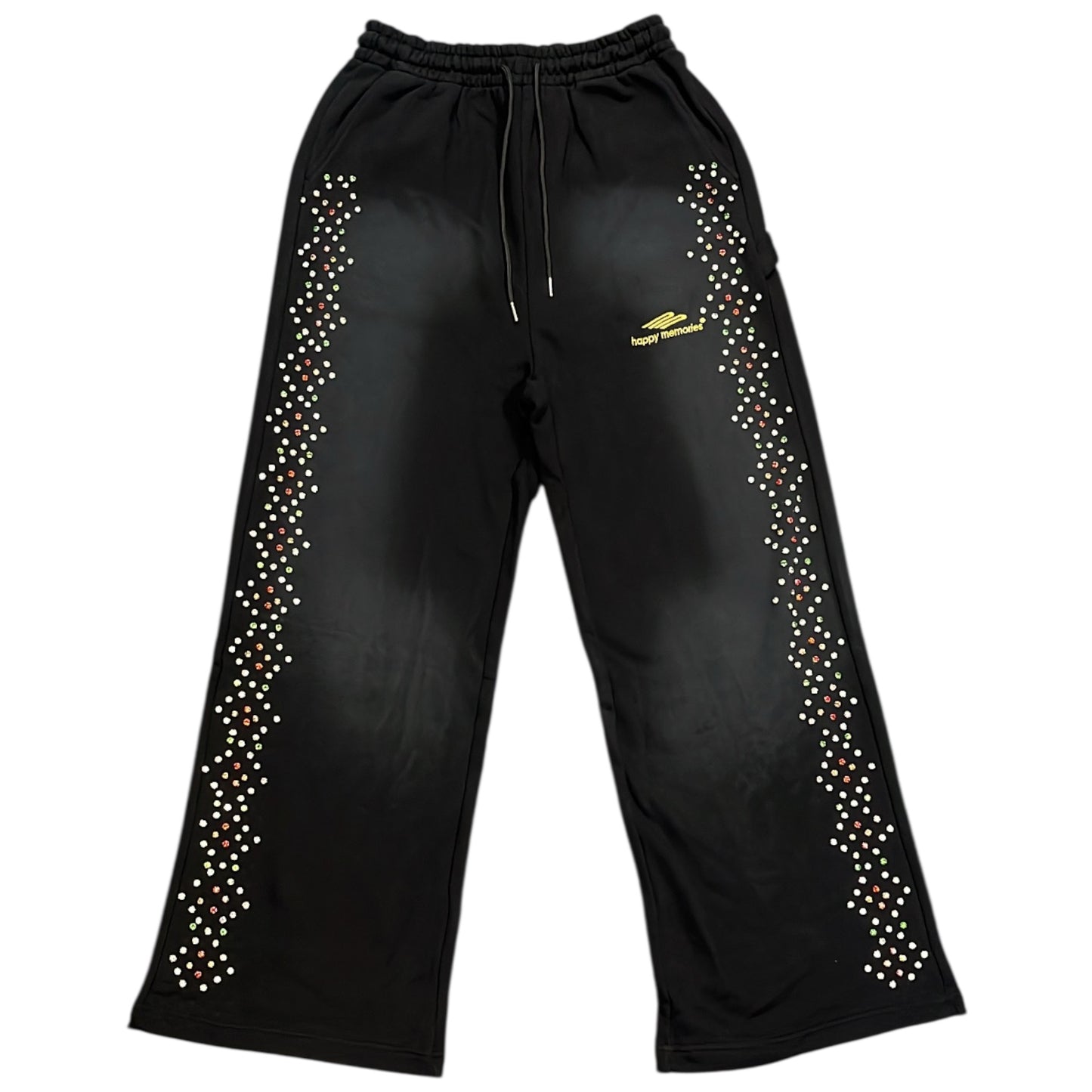 Happy Memories Don’t Die Crystal Studded Sweatpants